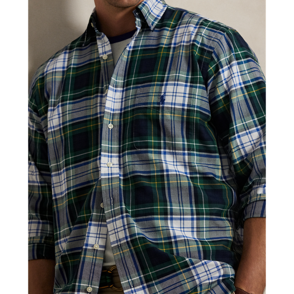 Plaid Oxford Shirt