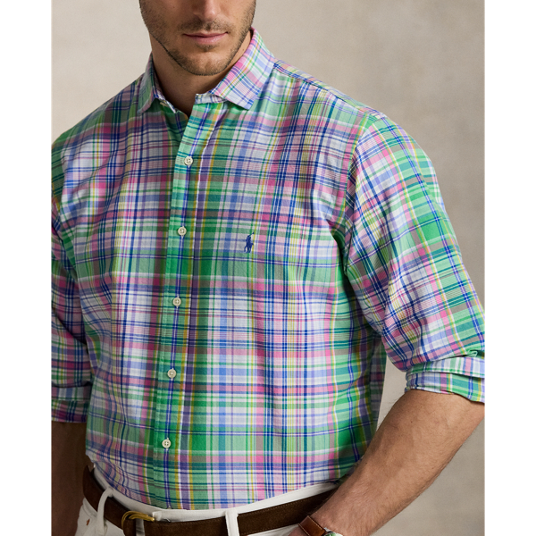 Plaid Oxford Shirt