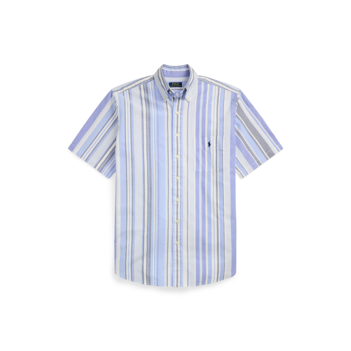 ★ ★ Oxford striped polo shirt T12F1TKT420MT10 Oxford striped polo shirt | Men's polo shirts | Cortefiel