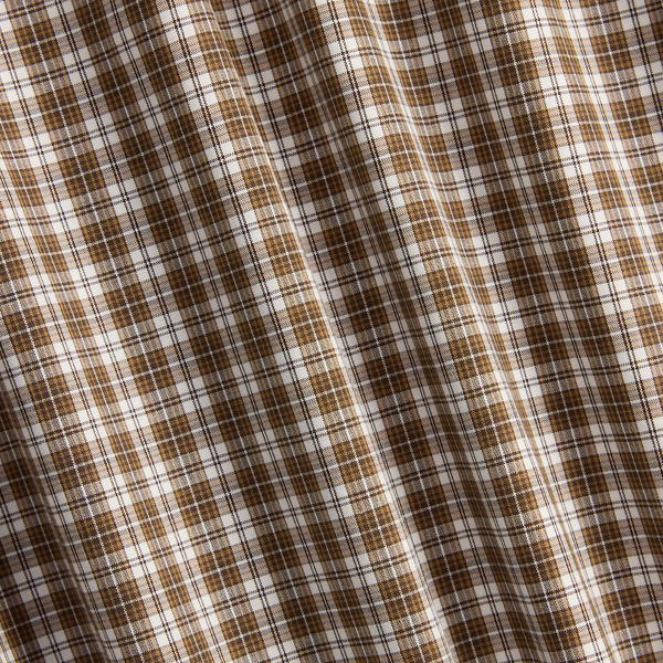 Plaid Stretch Poplin Shirt