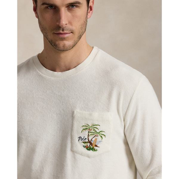 Embroidered Terry T-Shirt