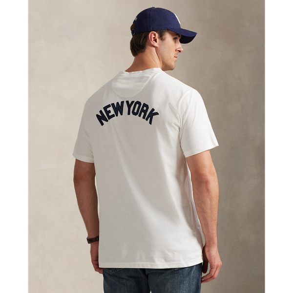 Deckwash White Polo Ralph Lauren Yankees T-Shirt Big & Tall 5