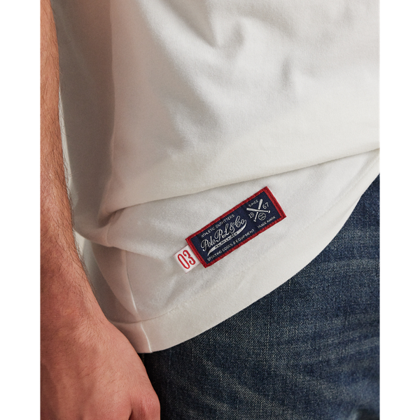 Deckwash White Polo Ralph Lauren Yankees T-Shirt Big & Tall 6