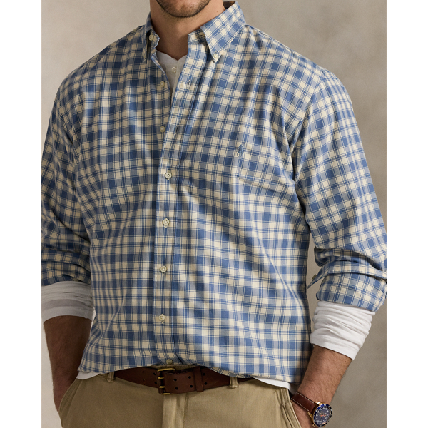 Plaid Oxford Shirt