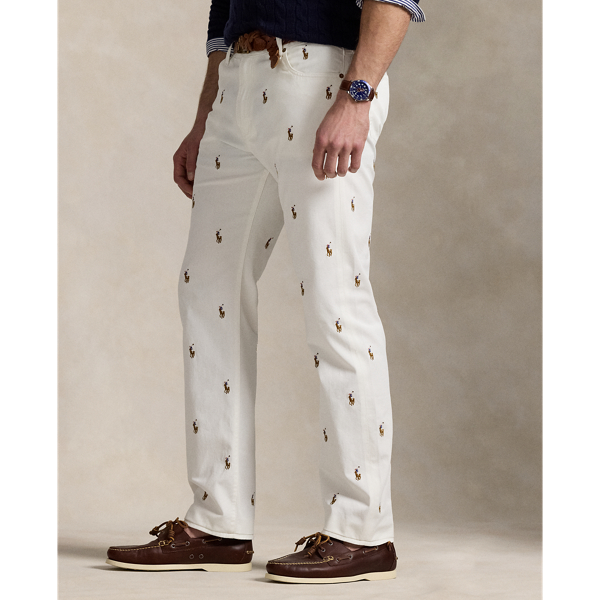 Hampton Relaxed Straight Polo Pony Jean