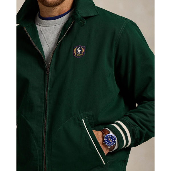 Twilljacke mit Pony-Aufnäher