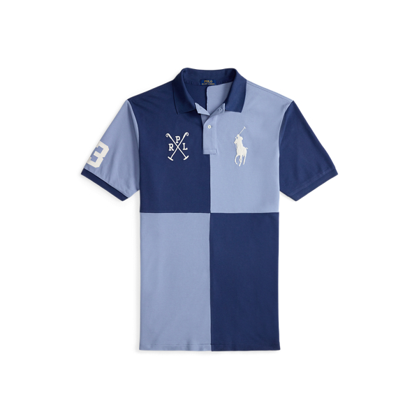Big Pony Crest Mesh Polo Shirt