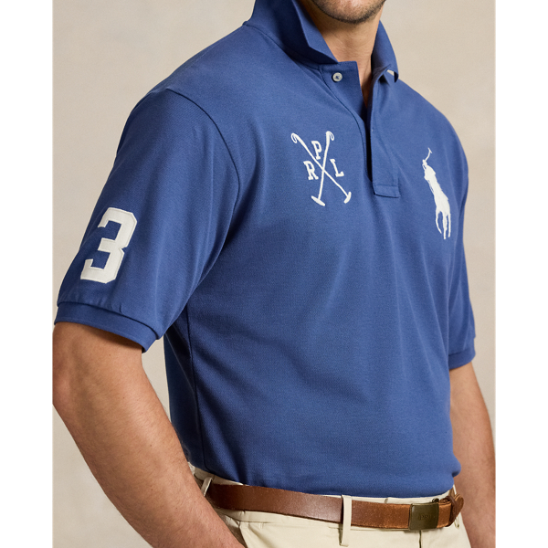 Polo aus Baumwollpiqué mit Big Pony