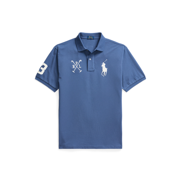 Polo aus Baumwollpiqué mit Big Pony