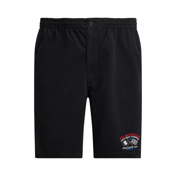 Polo Black Motor Club Polo Prepster Embroidered Twill Short Big & Tall 2