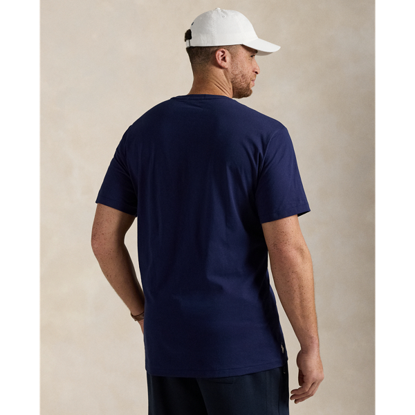 Jersey-T-Shirt mit Logo