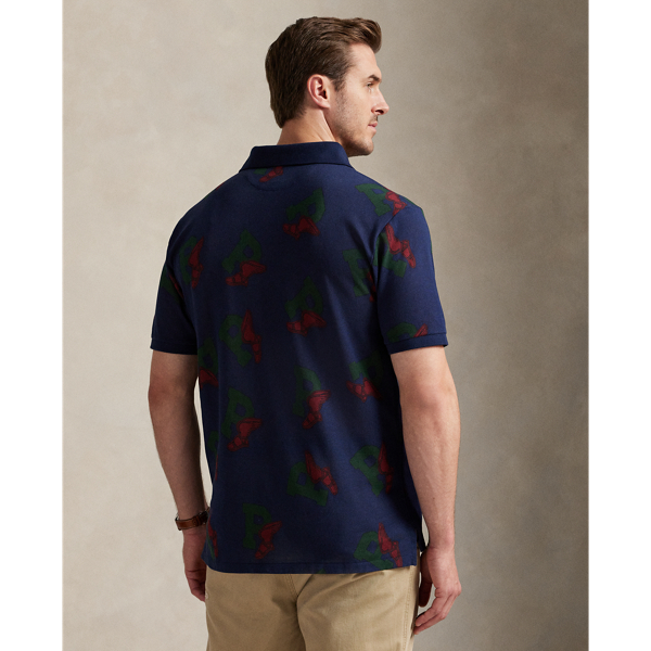 Piqué-Poloshirt mit „P“-Logo Big & Tall in Wing Toss 5