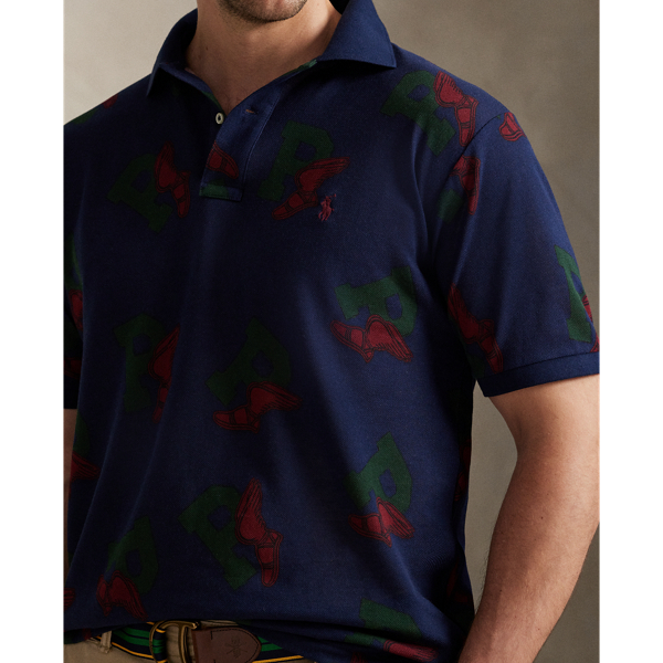 Piqué-Poloshirt mit „P“-Logo Big & Tall in Wing Toss 6