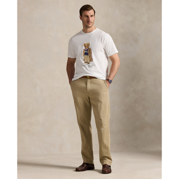 Jersey-T-Shirt mit Polo Bear