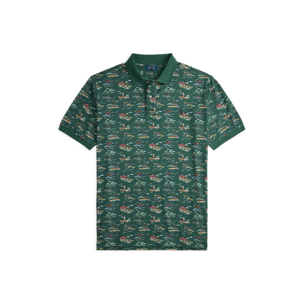 Polo Bear Mesh Polo Shirt