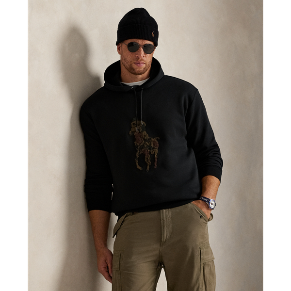 Camo Big Pony Double-Knit Hoodie