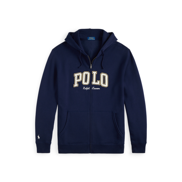パーカー・フーディ Ralph Lauren SWEATSHIRT LONG SLEEVE (710 916692 014 CRUISE) Logo Fleece Full-Zip Hoodie