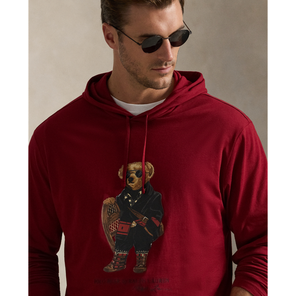 Polo Bear Jersey Hooded T-Shirt