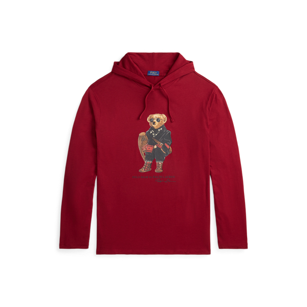 Polo Bear Jersey Hooded T-Shirt