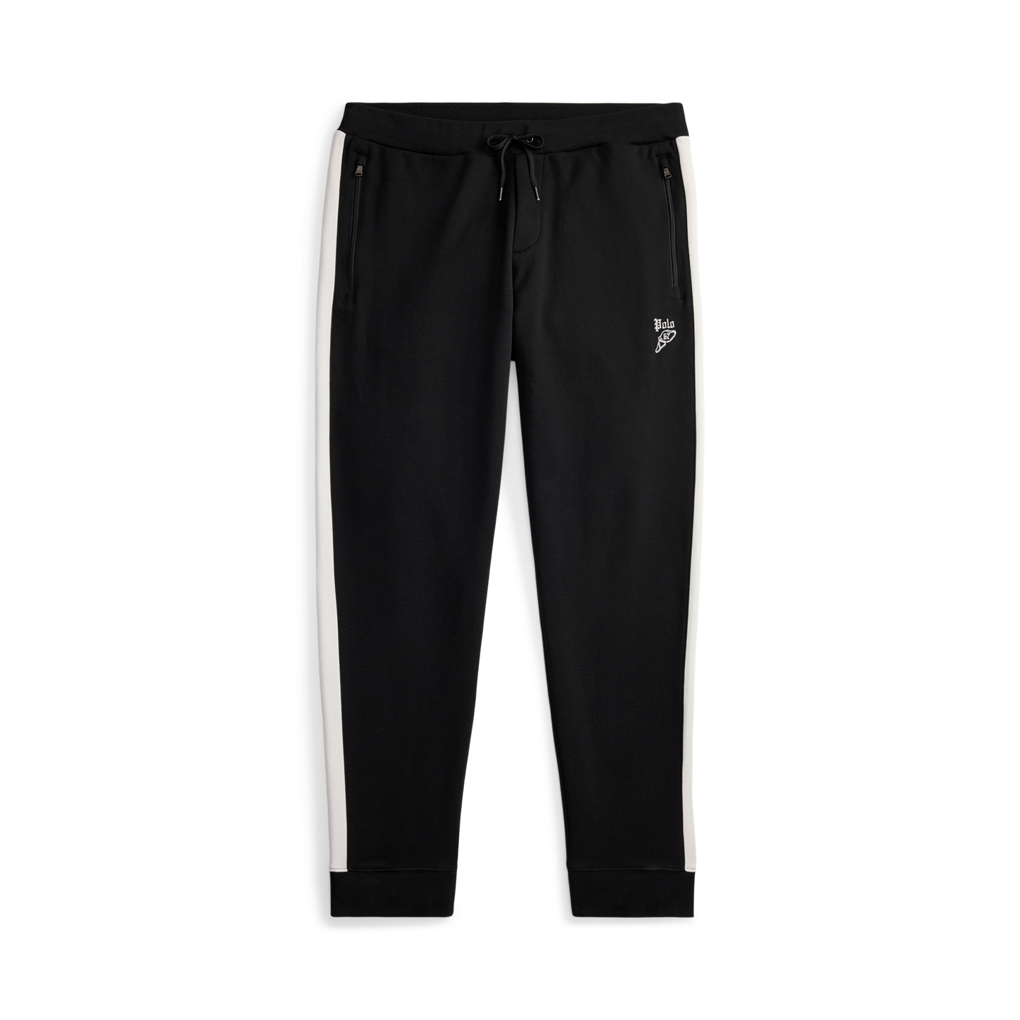 Мужские брюки Ralph Lauren Double-Knit Jogger, цвет: Чёрный — фото 4
