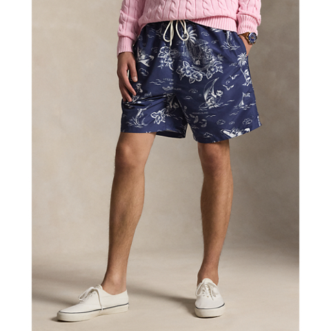 Мужские купальники Ralph Lauren Traveler Classic Polo Bear Swim Trunk