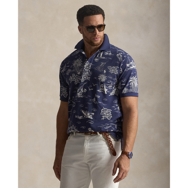 Polo Bear Mesh Polo Shirt