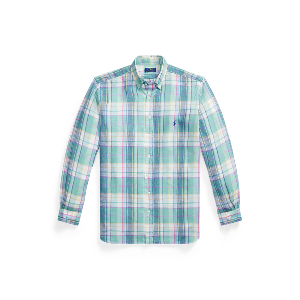 Plaid Linen Shirt
