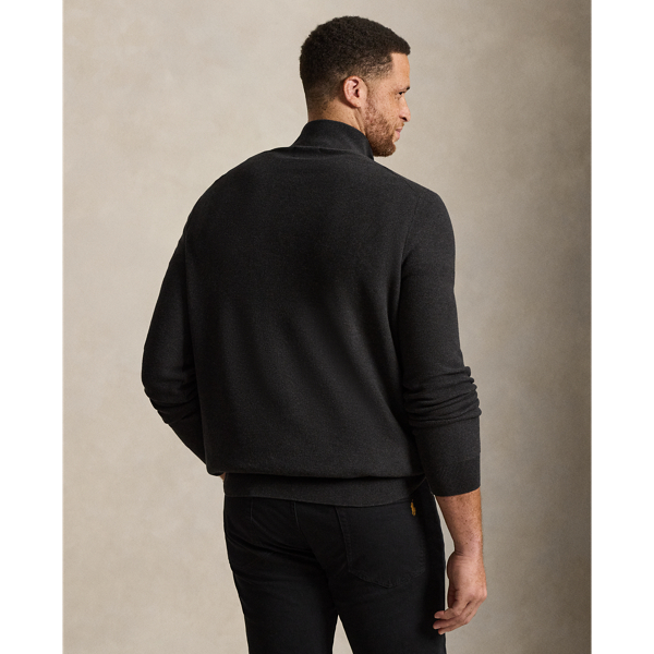 Pullover aus Baumwollpiqu&eacute;