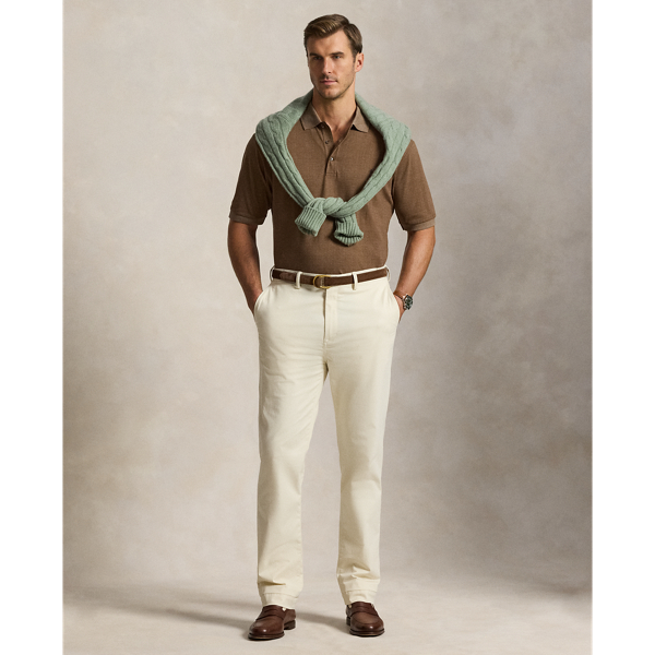 Stretch Mesh Polo Shirt