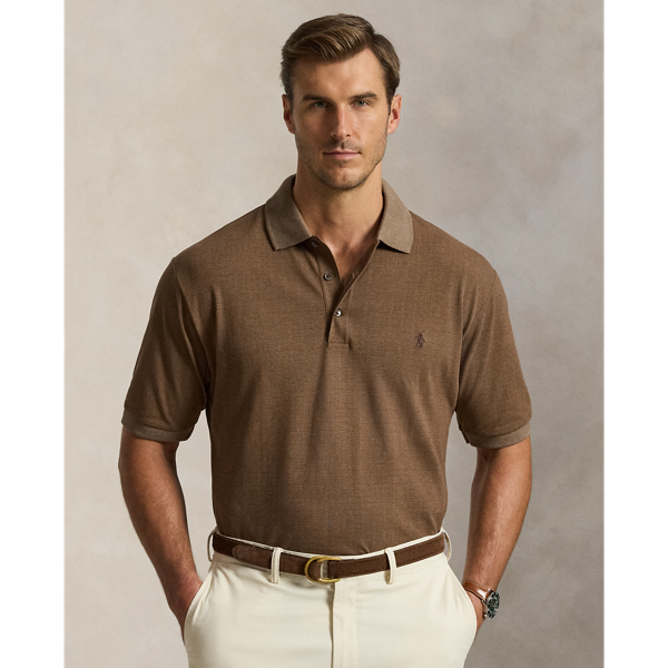 Stretch Mesh Polo Shirt