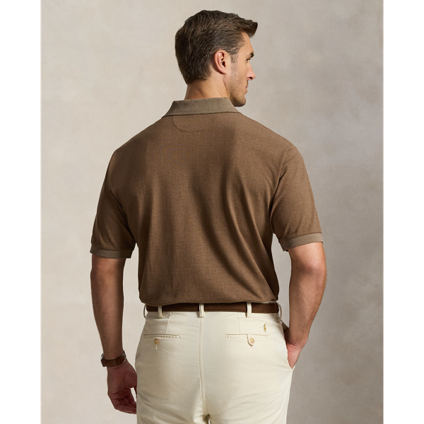Stretch Mesh Polo Shirt