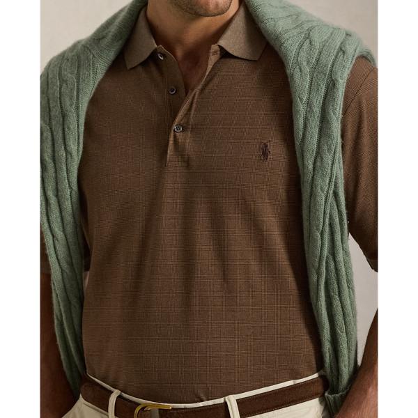 Stretch Mesh Polo Shirt