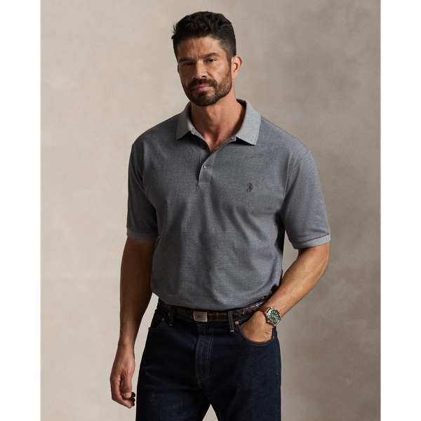 Stretch Mesh Polo Shirt