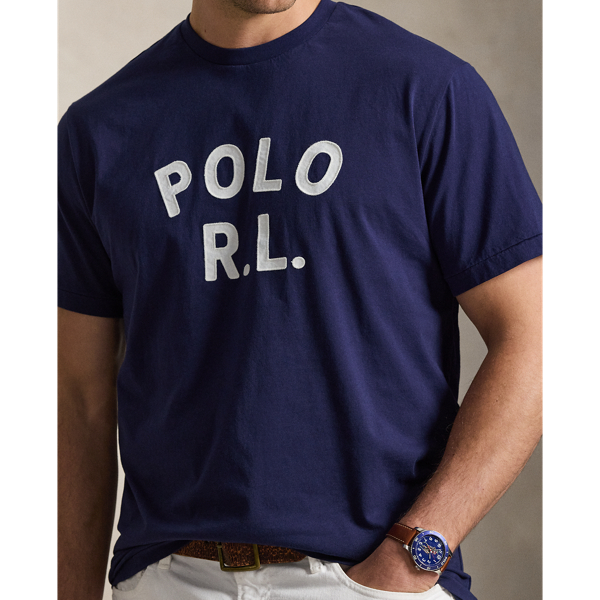 Newport Navy Logo Jersey T-Shirt Big & Tall 6