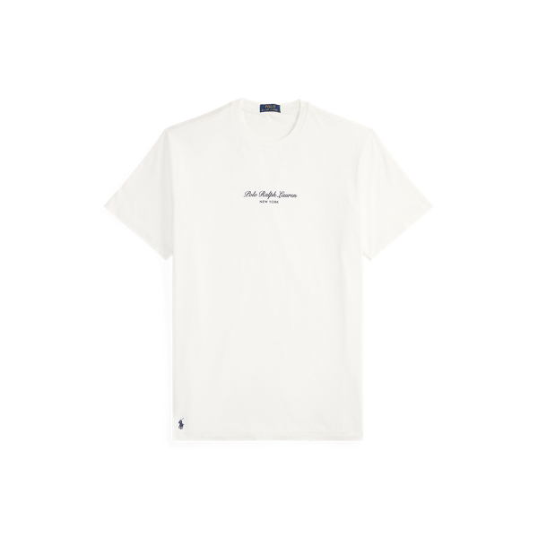 White Logo Jersey T-Shirt Big & Tall 2