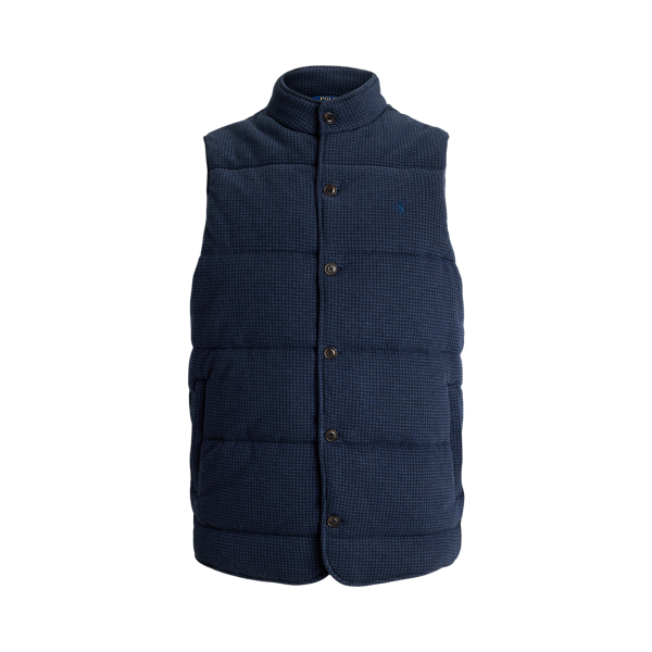 Houndstooth Estate-Rib Vest