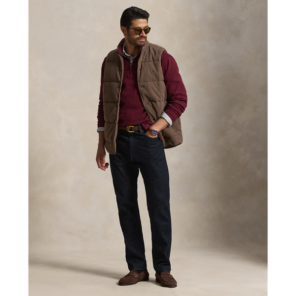 Houndstooth Estate-Rib Vest
