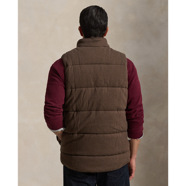 Houndstooth Estate-Rib Vest