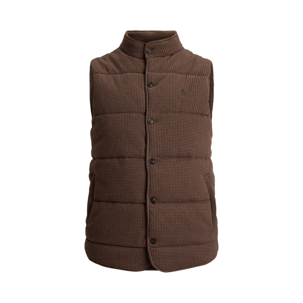 Houndstooth Estate-Rib Vest
