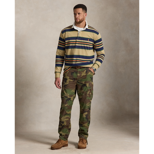 Striped Jersey Rugby Shirt