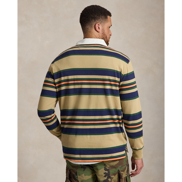 Striped Jersey Rugby Shirt