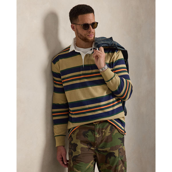 Striped Jersey Rugby Shirt