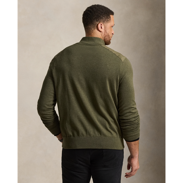 Hybrid Mockneck Cardigan