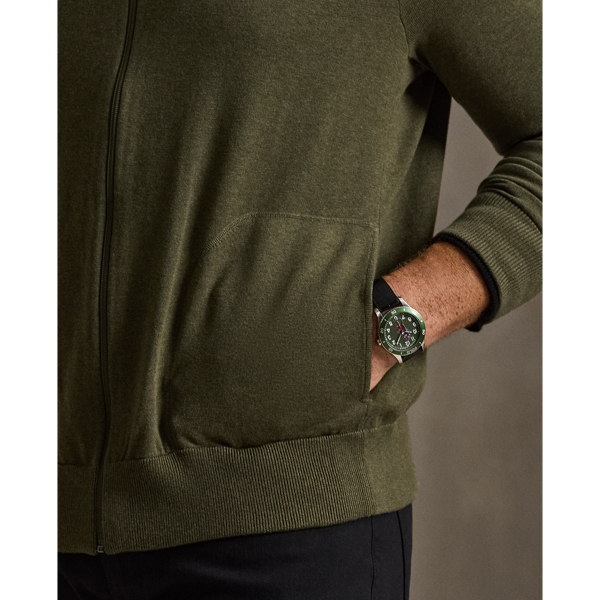 Hybrid Mockneck Cardigan