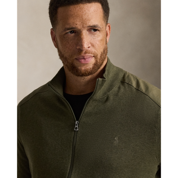 Hybrid Mockneck Cardigan