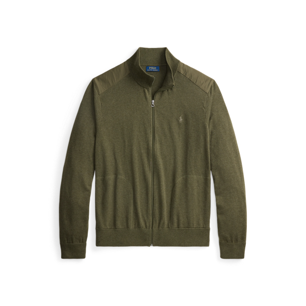 Hybrid Mockneck Cardigan