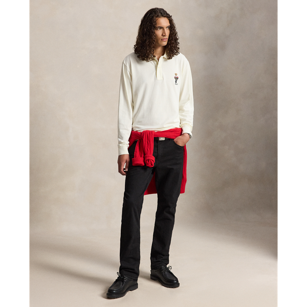 Mesh Polo-shirt met Polo Bear
