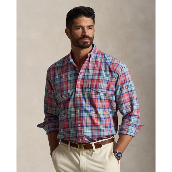 Plaid Oxford Shirt