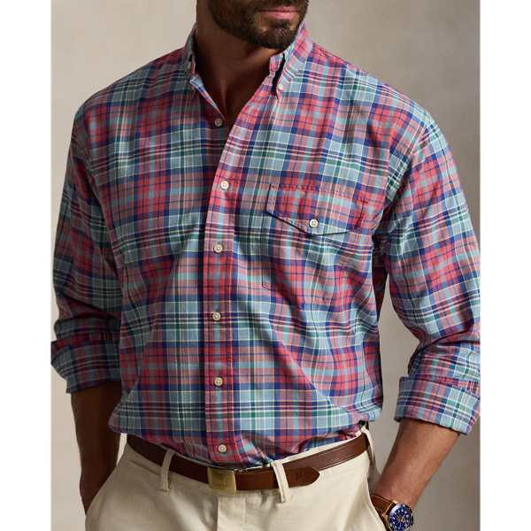Plaid Oxford Shirt