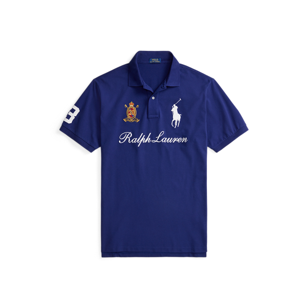 Fall Royal Big Pony 20th Anniversary Crest Polo Big & Tall 2